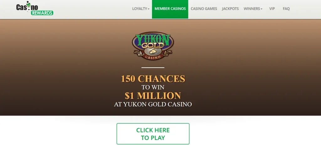 Yukon Gold Casino Rewards